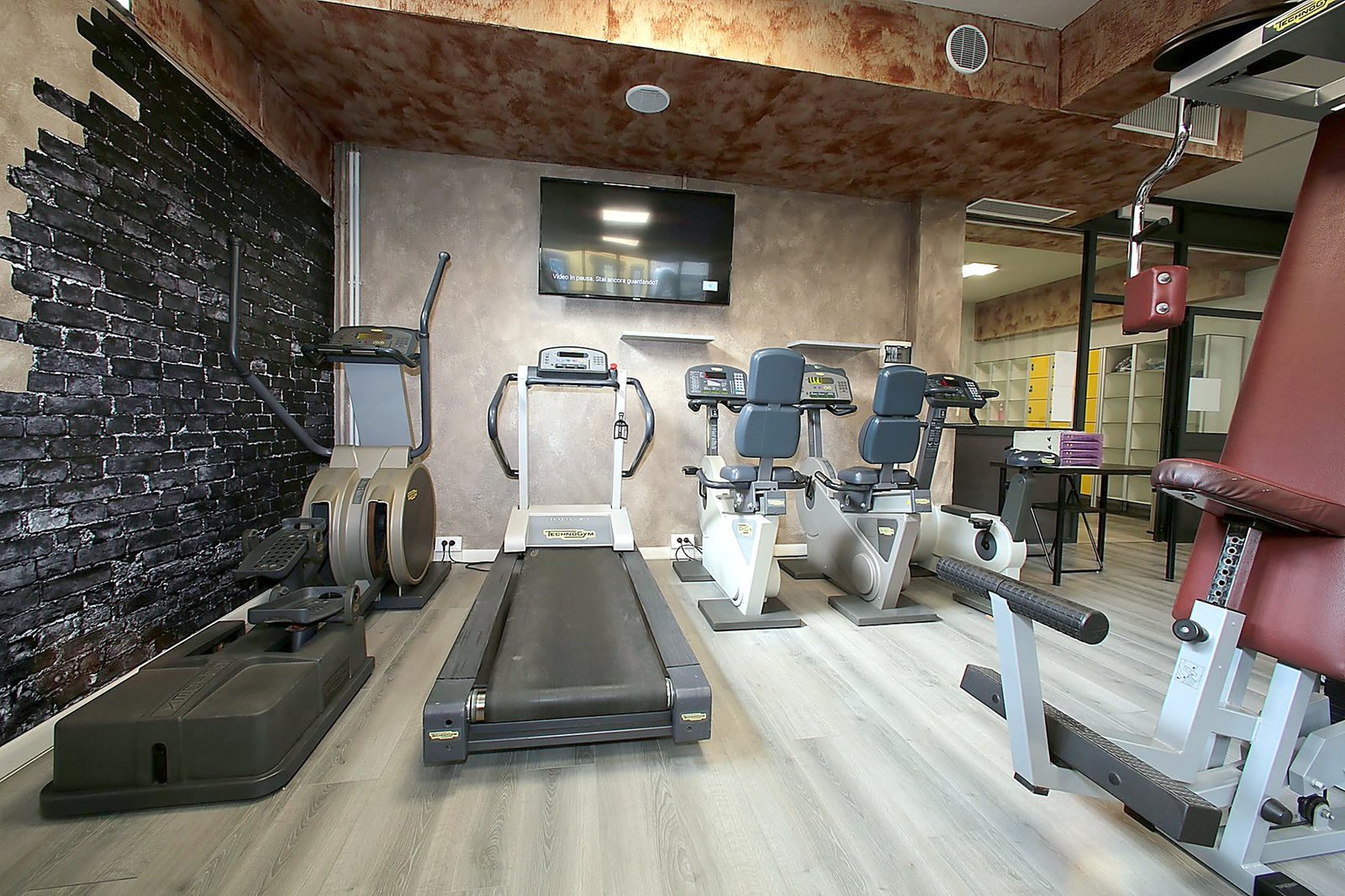 theStudio · Palestra Technogym — sala e dettagli